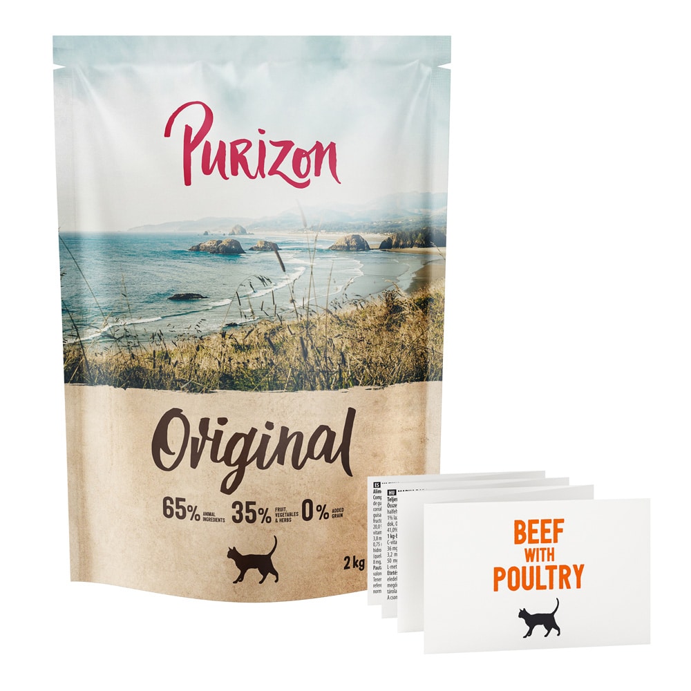 Purizon Original Beef & Chicken - Grainfree - Nytt: 2 kg