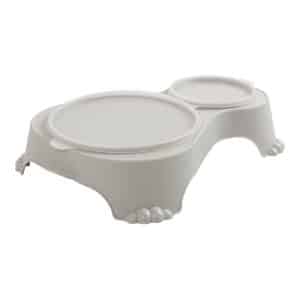 Rotho MyPet Duo matskål Sally - beige: 1000 ml + 280 ml