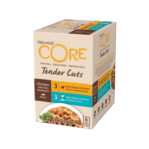 Tender Cuts Chicken Selection Multipack 6x85g - Katt - Kattfoder & kattmat - Blötmat & våtfoder till katt - CORE Petfood - ZOO.se