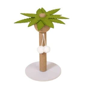 TIAKI klösträ med palm - Brunt