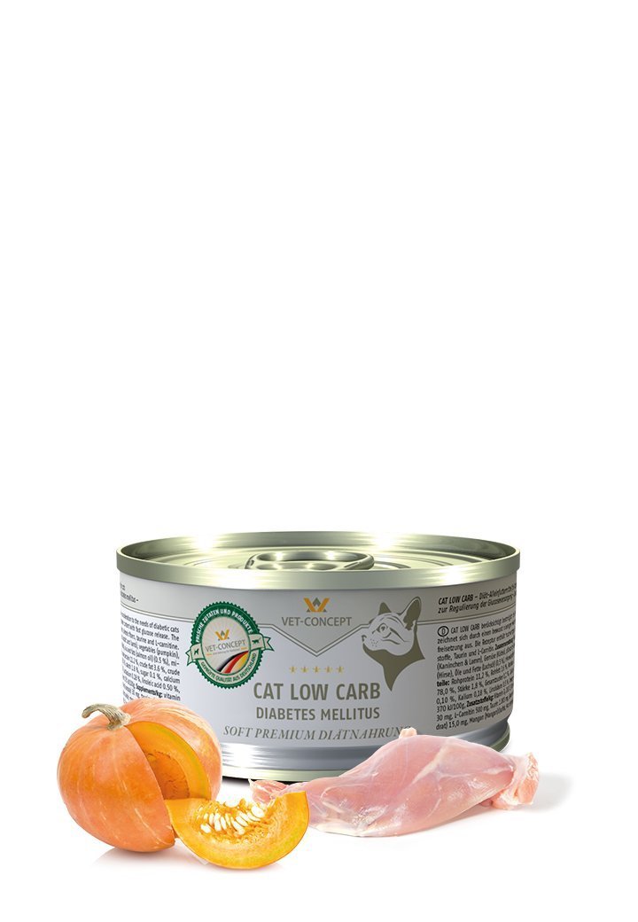 Vet Concept Cat Menu low carb 6 x 200 g för katter
