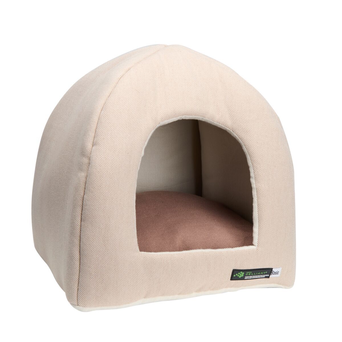 Basic WellB Celliant Värmereflekterande Kattigloo Beige 40 cm