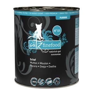 catz finefood Purrrr 6 x 800 g/750 g - Får (6 x 800 g)