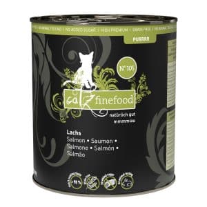 catz finefood Purrrr 6 x 800 g/750 g - Lax (6 x 750 g)