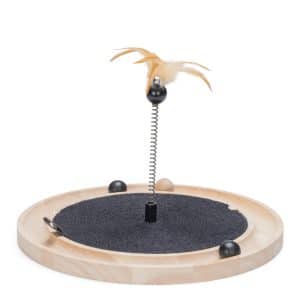 Designed by Lotte kattleksak Idah i trä - Ø 39,5 x H 29 cm