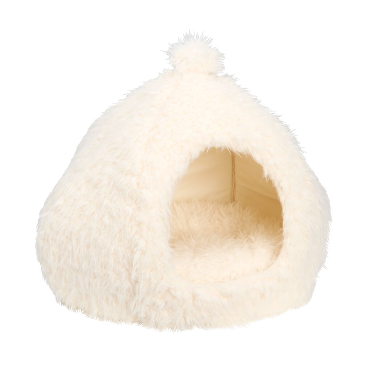 Little&Bigger Kattigloo Vit 43 cm