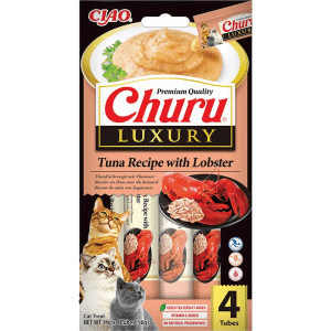 Luxury Tuna With Lobster 14 g x 4-pack - Katt - Kattfoder & kattmat - Blötmat & våtfoder till katt - Churu - ZOO.se
