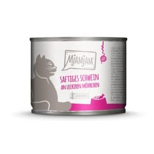 MjAMjAM 6 x 200 g - Saftig gris med läckra morötter