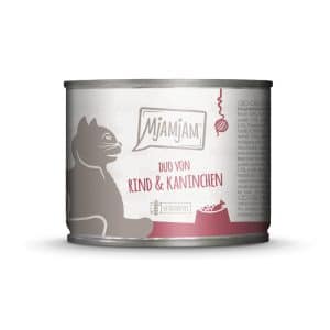 MjAMjAM Duo 6 x 200 g - Nötkött & kanin