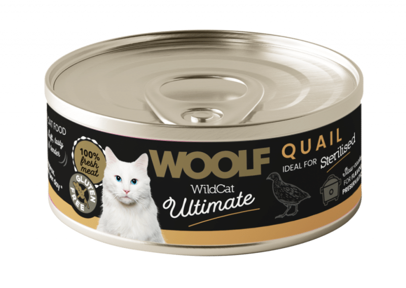 Quail Paté Våtfoder för Katt - 12 x 85 g
