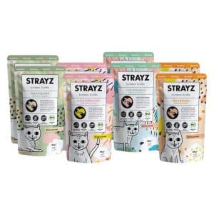 STRAYZ BIO Katt 8 x 85 g - BIO provspack