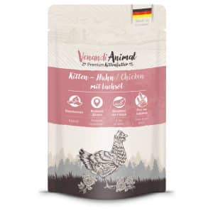 Venandi Animal Kitten 12 x 125 g - Kyckling med laxolja