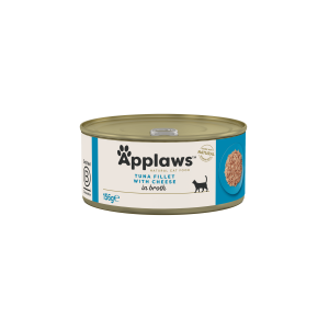 Applaws tonfiskfilé & ost kattmat 24 × 156 g