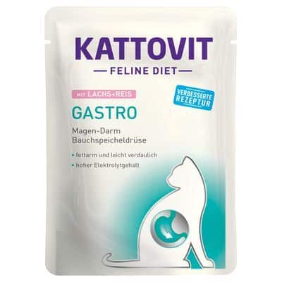 Kattovit Gastro lax & ris 24 x 85 g