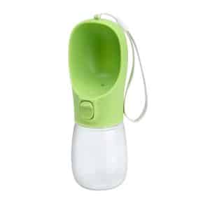 Little&Bigger Voyage Vattenflaska med Skål Grön 300 ml