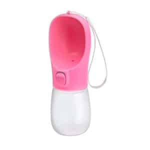 Little&Bigger Voyage Vattenflaska med Skål Rosa 300 ml