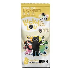 Lucky Lou Kitten med fjäderfä & kyckling - Ekonomipack: 2 x 3 kg