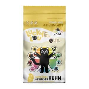 Lucky Lou Kitten med fjäderfä & kyckling - Ekonomipack: 2 x 9 kg