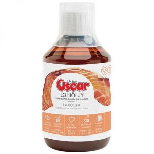 Oscar laxolja 300 ml för hundar och katter