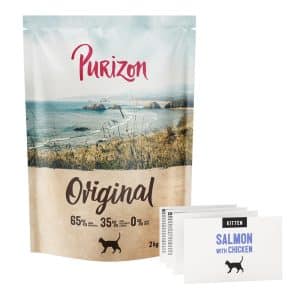 Purizon Kitten Salmon & Chicken - Grainfree - Nytt: 2 kg