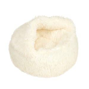 TIAKI kattgrotta Harry - Crème: ca Ø 50 x H 20 cm