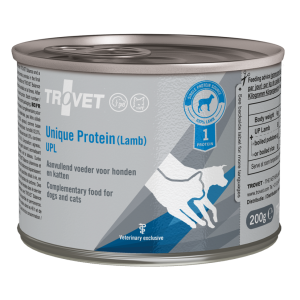 Trovet Unique Protein UPL lamm 6 x 200 g för hundar och katter