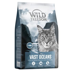 Wild Freedom Adult "Vast Oceans" with Mackerel - Grainfree - NYTT: Ekonomipack 2 x 6,5 kg