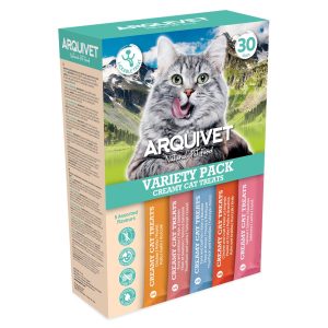 Arquivet Creamy Cat Treats Mix - Mix: 5 sorter (30 x 14 g)