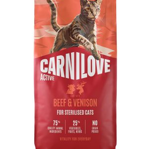 Beef & Venison Adult Sterilised Torrfoder för Katt - 6 kg