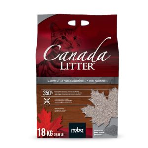 Canada Litter Unscented - Ekonomipack: 2 x 18 kg