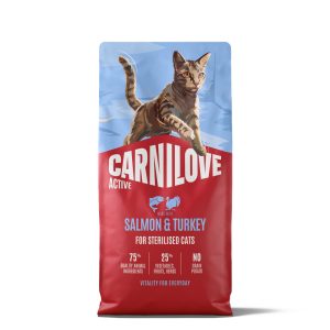 Carnilove Active Adult Sterilised med lax & kalkon - Ekonomipack: 2 x 6 kg