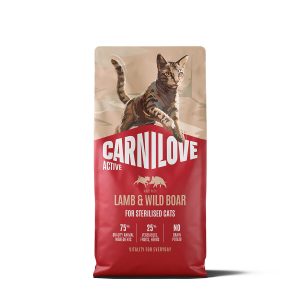 Carnilove Cat Active Sterilised Lamb & Wild Boar Torrfoder till Katt