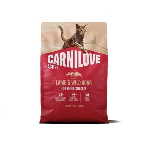 Carnilove Cat Active Sterilised Lamb & Wild Boar Torrfoder till Katt