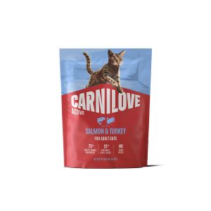 Carnilove Cat Adult Active Salmon & Turkey Torrfoder till Katt