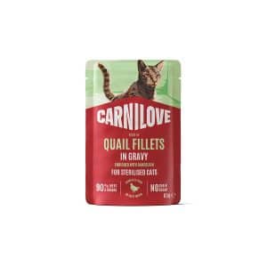 Carnilove Cat Adult Sterilized Quail with Dandelion Våtfoder till Katt 85 g