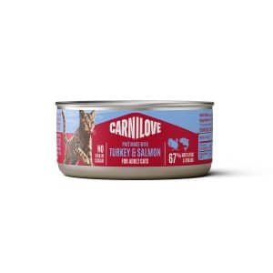 Carnilove Cat Adult Turkey & Salmon Paté Våtfoder till Katt 100 g