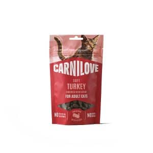 Carnilove Cat Soft Snack Turkey with Catnip Kattgodis 50 g