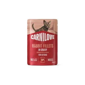 Carnilove Kitten Rabbit with Marigold Våtfoder till Kattunge 85 g