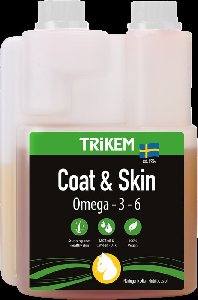 Trikem Coat & Skin Hud & Päls Katt 300 ml