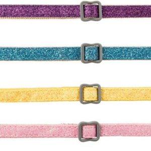 Trixie Katthalsband Glitter Med Hjärta - Mix