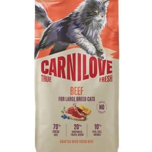 True Fresh Beef for Adult Large Breeds Torrfoder för Katt - 6 kg