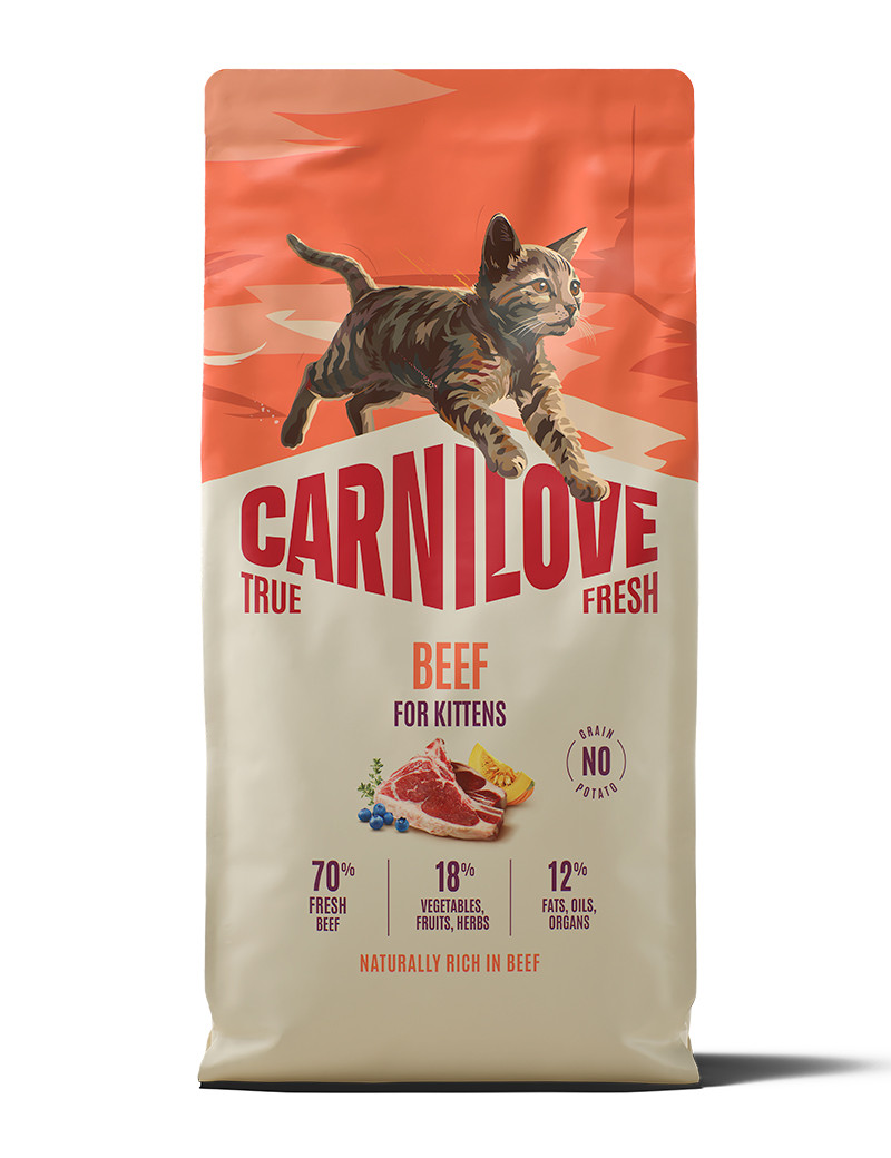 True Fresh Beef Kitten Torrfoder för Kattungar - 6 kg