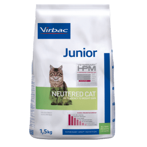 Junior Neutered Torrfoder till Kattunge - 1,5 kg