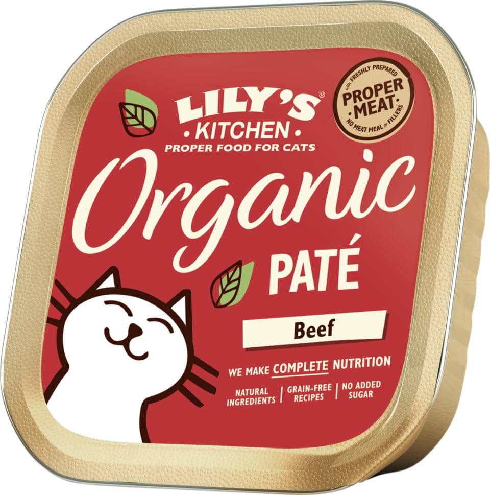 Organic Beef Dinner Våtfoder för Katt - 19 x 85 g