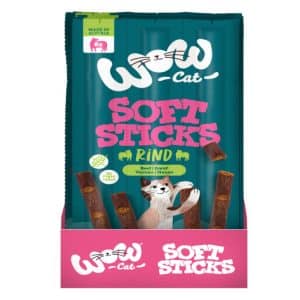 Soft Sticks Beef Kattgodis - 6 x 5 g