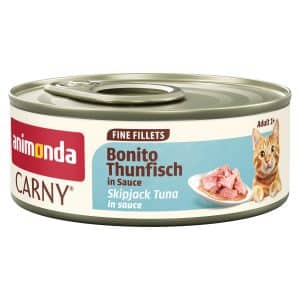 animonda Carny Adult Fine Fillets i sås 12 x 60 g - Tonfisk