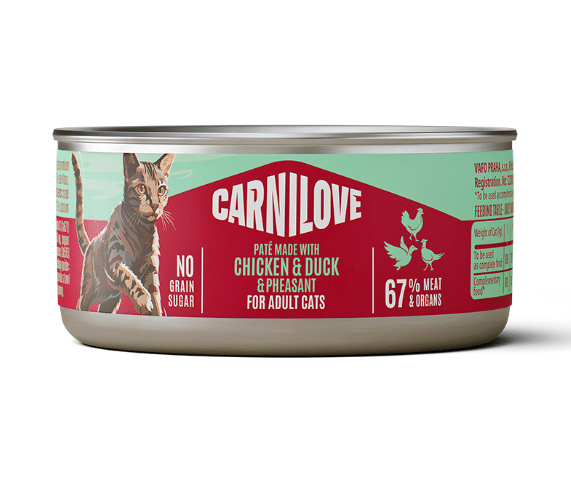 Can Paté Chicken, Duck & Pheasant Adult Våtfoder för Katt - 12 st x 100 g