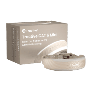 CAT 6 Mini GPS Brun - Katt - Katthalsband - Tractive - ZOO.se