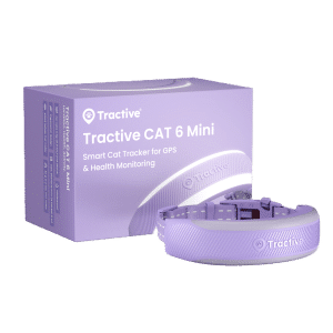 CAT 6 Mini GPS Lavendel - Katt - Katthalsband - Tractive - ZOO.se