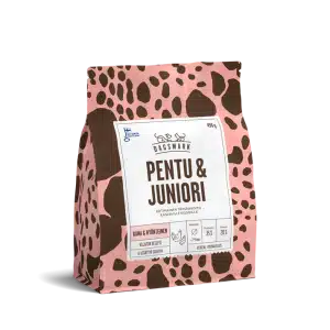 Dagsmark Kattunge & Junior Kyckling–Insekt Kattmat 450 g